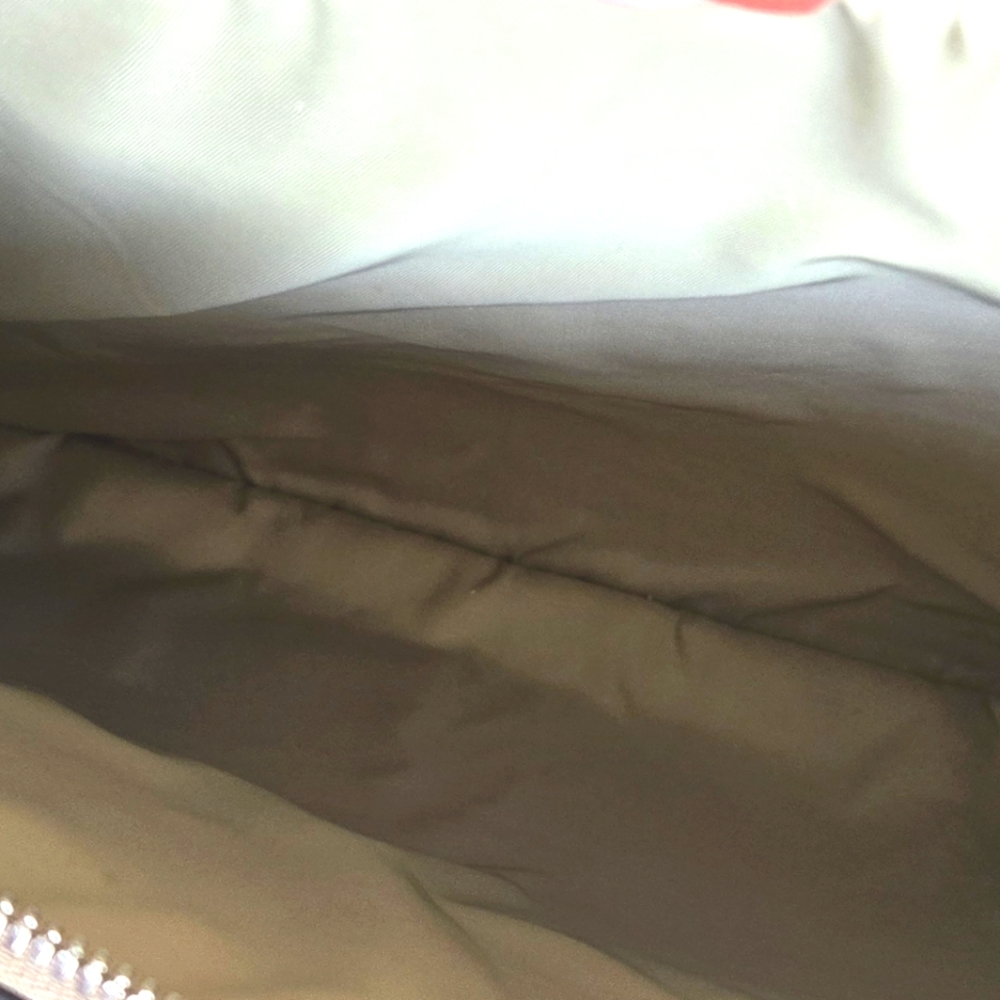 New! Tumi Verona Double Zip Satchel Villa Bag Purse SAND COATED Twill - Picture 14 of 14